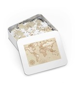 Jigsaw Puzzle in Tin, World Map, Personalised/Non-Personalised, awd-1350... - £27.70 GBP+