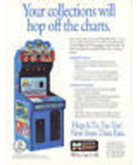 Hop A Tic Tac Toe Arcade FLYER Original Vintage Retro Art UNUSED - £16.15 GBP