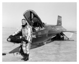 Neil Armstrong Astronaut Test Pilot X-15 Aircraft Nasa 8X10 Photograph Reprint - £6.68 GBP