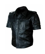 Enforcer Elite Leather Police Shirt - $87.00