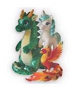 Dragon, Unicorn, and Phoenix - Fantasy Creature Plushie, Shaped Pillow - $846.15 MXN+