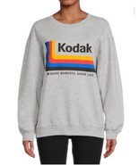 Vintage Graphic Kodak Sweatshirt Boyfriend Oversized XS Crew Neck Junior... - $194.98 MXN
