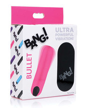 Bang! Vibrating Bullet w/ Remote Control - Pink - $28.96