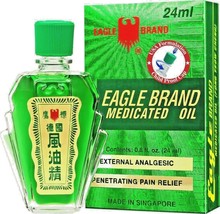 A Dozen (12) Eagle Brand Medicated Oil 24ML (O.8 OZ)-Dau Xanh Con O Exp:12/2026 - $67.22