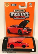 Matchbox Moving Parts 2024 Ford Mustang Red New For 2025 JBW60 - $10.77