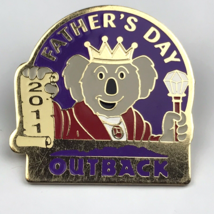 Outback Steakhouse Father&#39;s Day 2011 Koala King Pin - $14.34