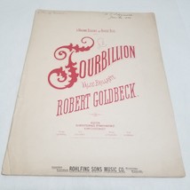 Tourbillion Valse Brillante by Robert Goldbeck Antique Sheet Music - $30.98