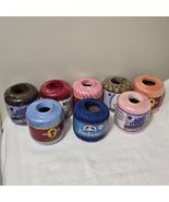 Aunt Lydia&#39;s Crochet Thread Size 10 Multi Colors 100% cotton Mixed Lot o... - $710.18 MXN