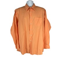 Alexander Julian Colours Men&#39;s Long Sleeved Button Down Dress Shirt Size L - $16.70