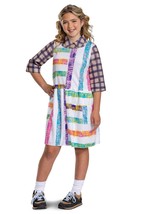 NEW Eleven Stranger Things Halloween Costume Dress Girl&#39;s Large 10-12 - £16.78 GBP