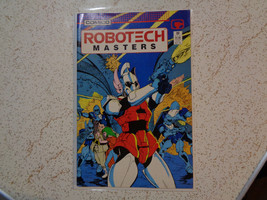 Robotech Masters Comic Book #22 Comico 1988, Nice Condition. Some Flaws. - £3.69 GBP