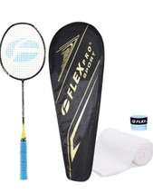 Flexpro 4U 26LBS Tension Carbon Fiber Head Light Series Badminton Racket  - £31.11 GBP