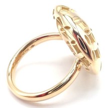Authentic! Louis Vuitton Monogram 18k Yellow Gold Large Ring - £2,365.41 GBP