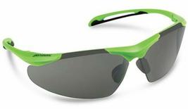Jayhawk- Safety Glasses - Lime Frame - Smoke Lens - £12.29 GBP