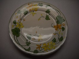 Villeroy And Boch Round Serving Tray Geranium Pattern Non Ribbed Germany - £79.11 GBP