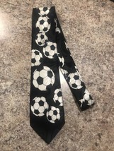 Soccer Theme Tie - Steven Harris Hand Made Neck Tie soccer player soccer... - £7.94 GBP