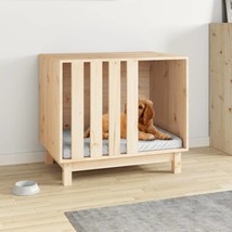 Dog House 70x50x62 cm Solid Wood Pine - £64.21 GBP