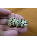 (Y-OTT-LA-558) little spotted SEA OTTER carving figurine gem marine rive... - $265.18 MXN