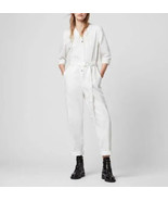 New Romper Stylish  100%Leather Genuine White Women Jumpsuit Pocket Part... - $360.04 CAD+
