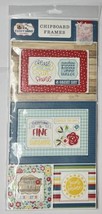 Echo Park Paper Co NIP Chipboard Frames A Slice Of Summer 6X13 - $4.00