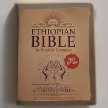 Ethiopian Bible in English Complete: Lost Books of the Bible - 2024 Edition - $29.99