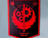Fallout 4 76 New Vegas Brotherhood of Steel Faction Banner Flag Figure A... - $59.99