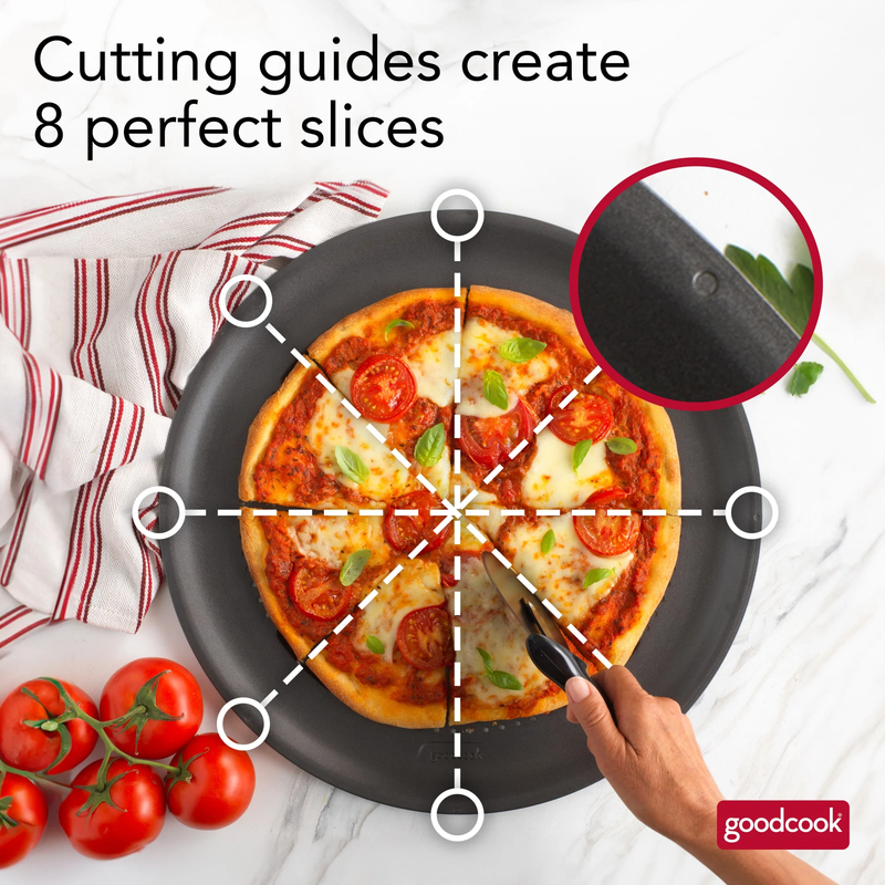 Nonstick 16” Pizza Pan, Perforated round Baking Pan Item image 7