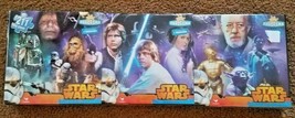 3 Brand New Star Wars Trilogy Jigsaw Puzzles Make 1 Panorama 211 Total P... - $20.37