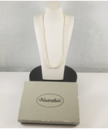Winterthur Child&#39;s Freshwater Pearl Necklace 14k Gold Clasp Women&#39;s Pear... - $3,232.07 MXN