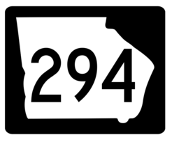 Georgia State Route 294 Sticker R3958 Highway Sign - $1.45+