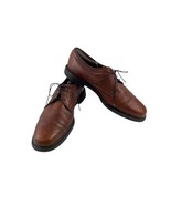 Allen Edmonds Oxford Men 11 D Becker Dress Shoes Brown Leather Cap Toe D... - $67.59 CAD