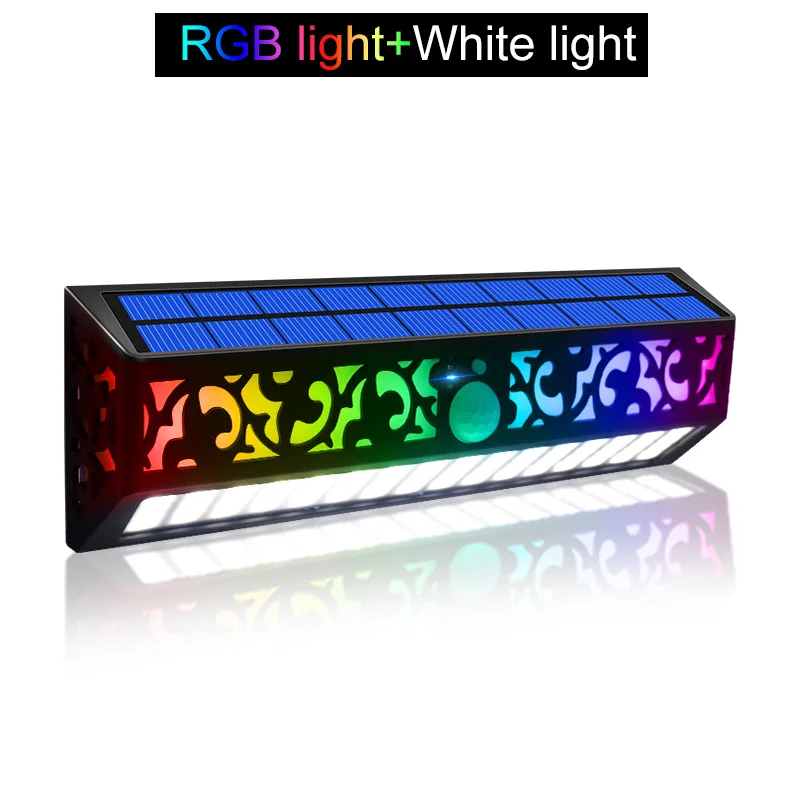 Retro -out Solar Wall Light Motion Sensor Solar Lamp Outdoor Patio Wall Decorati - £198.52 GBP