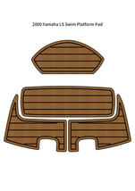 2000 Yamaha LS Swim Platform Pad Boat EVA Foam Faux Teak Deck Floor Mat ... - $281.00