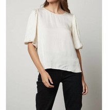 Velvet By Graham &amp; Spencer desi top in Crema - size S - £79.92 GBP