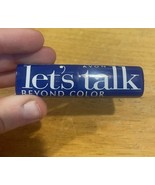 New Avon 2000 Let’s Talk Beyond Color Triple Benefit Lipstick .13oz Blush - $17.58 CAD