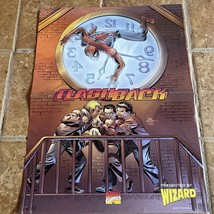 1997 Spider-Man Flashback Poster - 9.75 x 13" Double Sided Marvel Comics Wizard - $15.49
