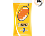 20x Packs Bic Normal Skin 1 Disposable Razors | 5 Per Pack | Fast Shipping - £32.11 GBP