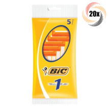 20x Packs Bic Normal Skin 1 Disposable Razors | 5 Per Pack | Fast Shipping - £32.21 GBP