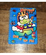 Sanrio Keroppi Mini Spiral Notebook 26 Sheets Vintage 1998 &quot;King Of The ... - $243.19 MXN