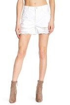 J BRAND Womens Shorts Ivy Slim Distract Stylish Casual White Size 26W JB000509  - £38.31 GBP