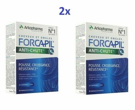 Arkopharma Forcapil Anti-Chute - Anti-Hair Loss (2x30) - Total 60 Tablets - £32.91 GBP