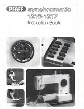 Pfaff 1216 1217 manual Synchromatic sewing machine Enlarged - $12.99