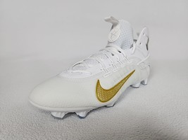 Nike Alpha Huarache 9 Elite Lacrosse Cleats Size 9.5 Men&#39;s White FD0088-100 - $68.99
