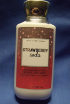 Bath and Body Works New Strawberry Soda Body Lotion 8 oz - £8.65 GBP