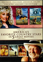 Americas Favorite Country Stars in 5 Great Movies (DVD, 2013, 2-Disc Set) - £4.14 GBP