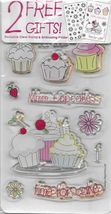 Cupcake Stamp Set. Incomplete Set - €2,59 EUR