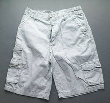 Airwalk Mens / Boys Cargo Shorts Size 30 Gray - £16.75 GBP