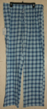 Nwt Mens Croft &amp; Barrow Multi Blues Plaid Knit Pajama / Lounge Pants Size 3XLT - £21.03 GBP