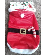 NEW Christmas Santa Pet Suit Size M (14-17 inch) - Holiday Pet Costume - £10.14 GBP