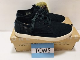 Brand New In Box Women’s Toms Paseo Black Canvas Perf Shoes Size 7.5 READ BELOW - £37.92 GBP